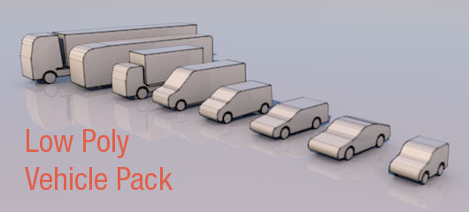 Lowpoly Vehicle Pack